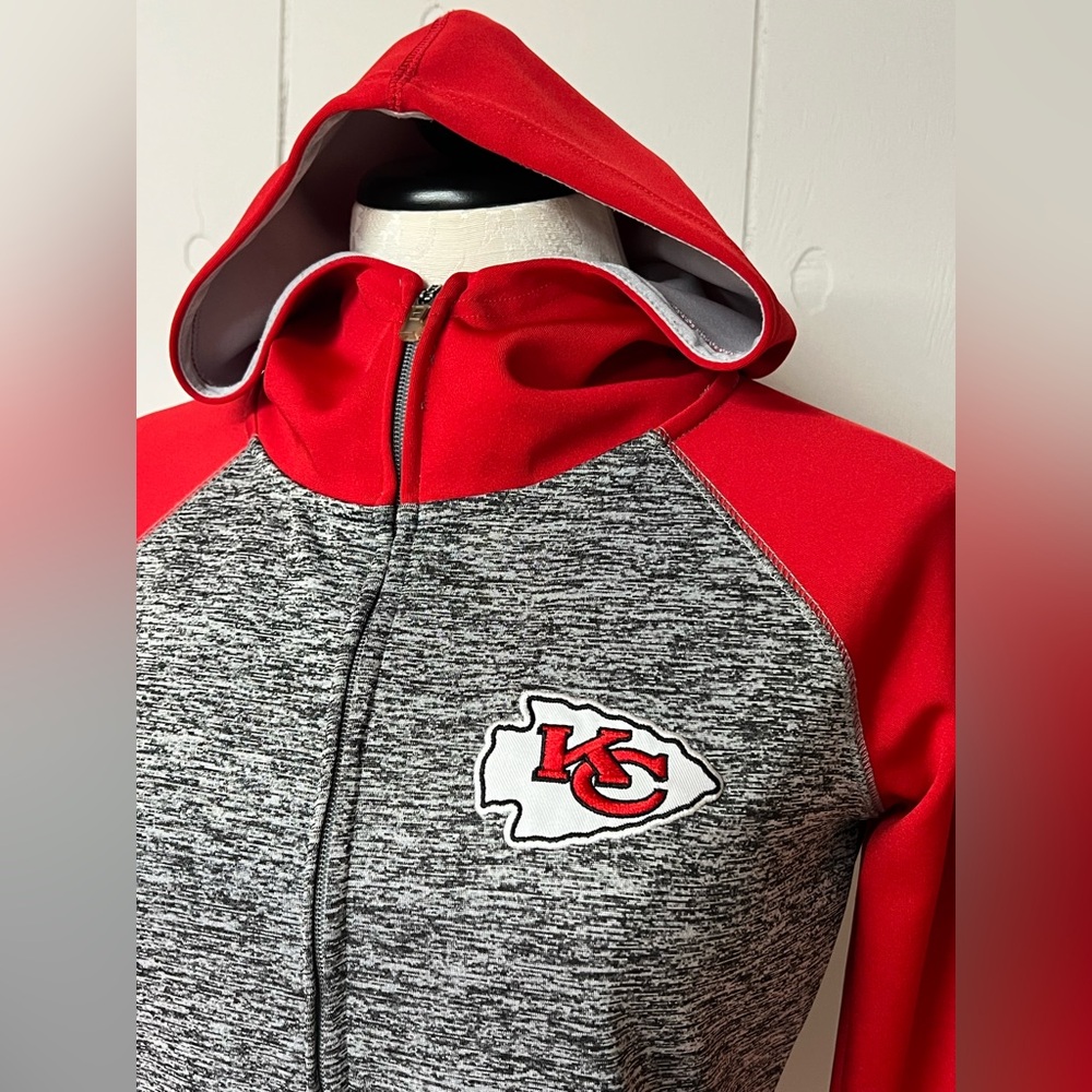 Ladies Kansas City Chiefs hooded jacket - Picture 3 of 7